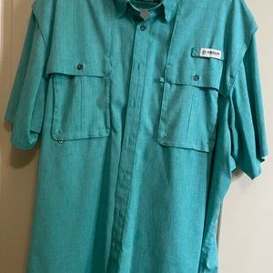 MAGELLAN OUTDOORS 2XL MEN’S RELAXED FIT FISH GEAR SHIRT